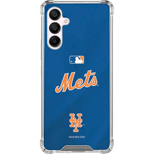MLB New York Mets Jersey Alternate Galaxy A16 5G Clear Case