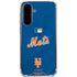 MLB New York Mets Jersey Alternate Galaxy A36 5G Clear Case