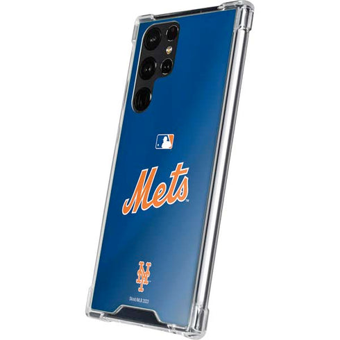 MLB New York Mets Jersey Alternate Galaxy S23 Ultra Clear Case