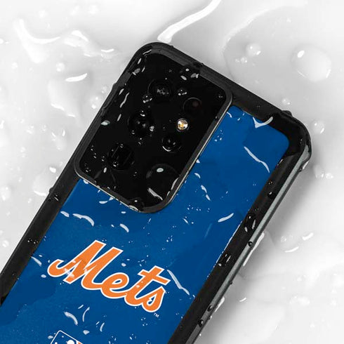 MLB New York Mets Jersey Alternate Galaxy S24 Ultra Waterproof Case
