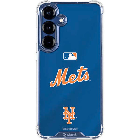 MLB New York Mets Jersey Alternate Galaxy S25 Clear Case