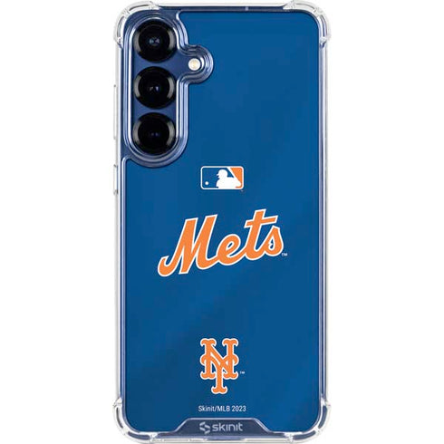 MLB New York Mets Jersey Alternate Galaxy S25 Plus Clear Case