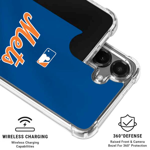 MLB New York Mets Jersey Alternate Galaxy S26 Plus Clear Case