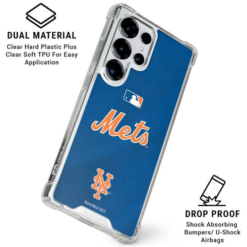 MLB New York Mets Jersey Alternate Galaxy S26 Ultra Clear Case