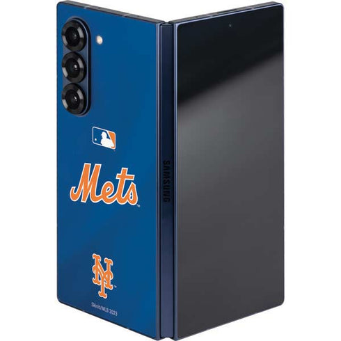 MLB New York Mets Jersey Alternate Galaxy Z Fold6 Skin