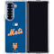 MLB New York Mets Jersey Alternate Galaxy Z Fold7 Clear Case