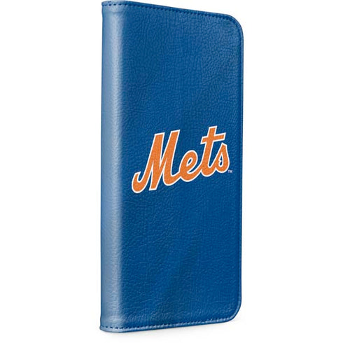 MLB New York Mets Jersey Alternate iPhone 15 Plus Folio Case