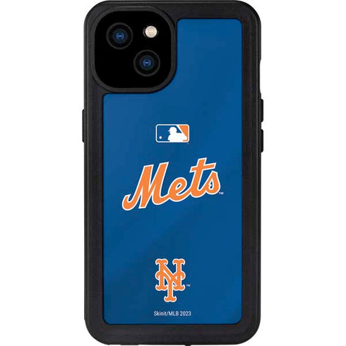 MLB New York Mets Jersey Alternate iPhone 15 Plus Waterproof Case