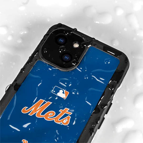 MLB New York Mets Jersey Alternate iPhone 15 Plus Waterproof Case
