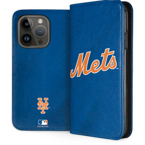 MLB New York Mets Jersey Alternate iPhone 15 Pro Folio Case