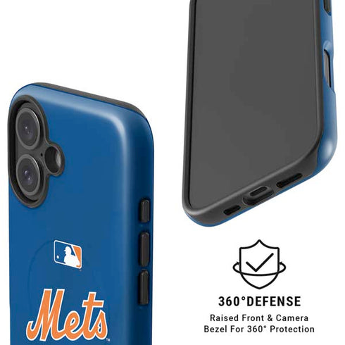 MLB New York Mets Jersey Alternate iPhone 16 Magsafe Impact Case