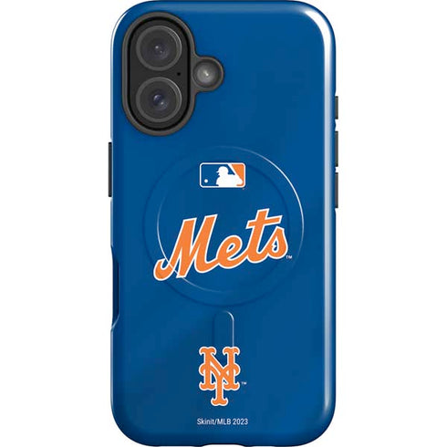 MLB New York Mets Jersey Alternate iPhone 16 Plus Magsafe Impact Case