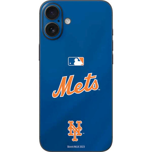 MLB New York Mets Jersey Alternate iPhone 16 Plus Skin