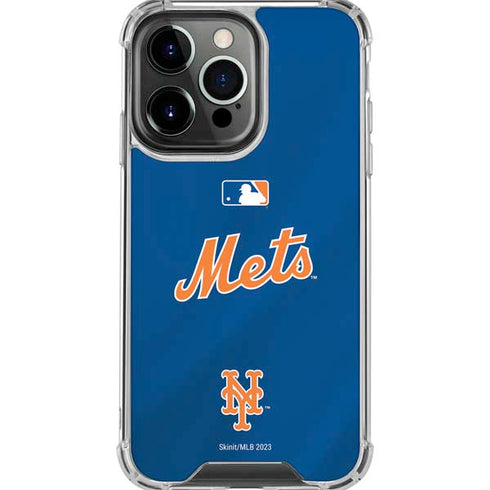 MLB New York Mets Jersey Alternate iPhone 16 Pro Max Clear Case