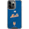 MLB New York Mets Jersey Alternate iPhone 16 Pro Max Clear Case