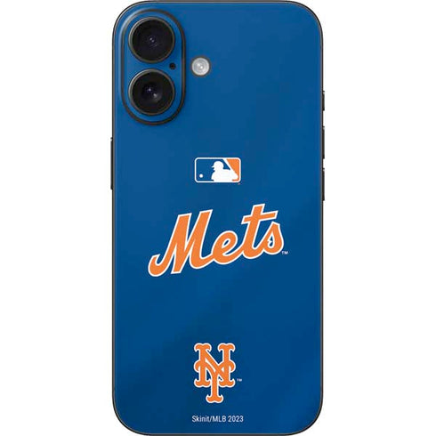 MLB New York Mets Jersey Alternate iPhone 16 Skin