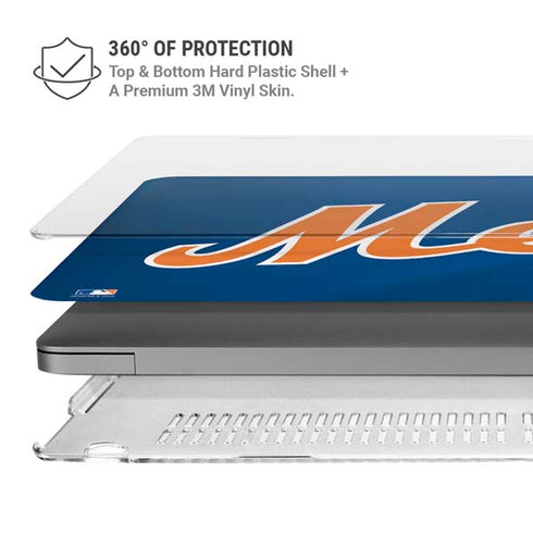 MLB New York Mets Jersey Alternate MacBook Pro 14in (2021-24) Case plus Skin