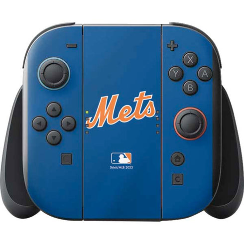MLB New York Mets Jersey Alternate Nintendo Switch 2 (2025) with Joy-Con Skin
