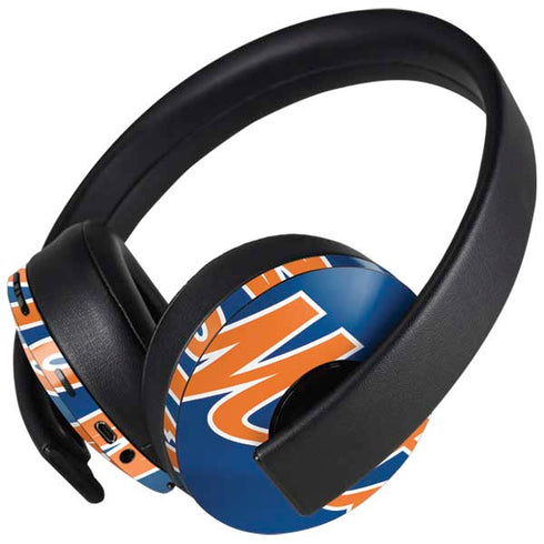 MLB New York Mets Jersey Alternate PlayStation 4 Gold Wireless Headset Skin