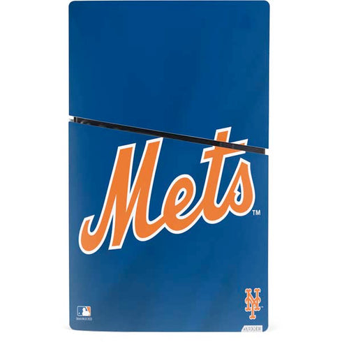 MLB New York Mets Jersey Alternate PS5 Slim Digital Edition Console Skin