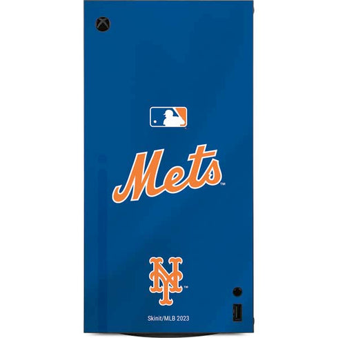 MLB New York Mets Jersey Alternate XBox Series X Digital Edition Console Skin