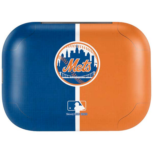 MLB New York Mets Split Amazon Echo Buds Skin