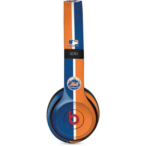 MLB New York Mets Split Beats Solo 3 Wireless Skin