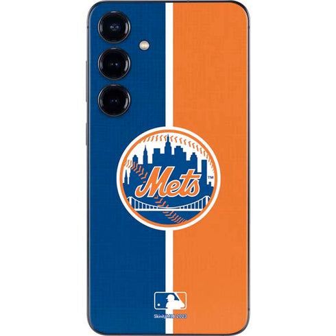 MLB New York Mets Split Galaxy A16 5G Skin