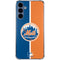 MLB New York Mets Split Galaxy A55 5G Clear Case