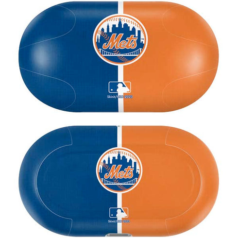 MLB New York Mets Split Galaxy Buds Plus Skin