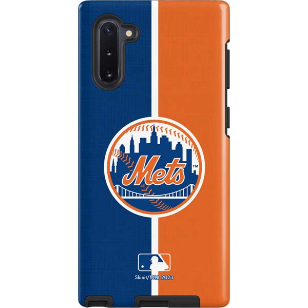 ny mets phone case MLB New York Mets Split Galaxy Cases
