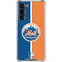 MLB New York Mets Split Galaxy S24 FE Clear Case