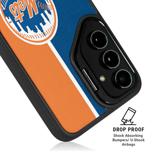 MLB New York Mets Split Galaxy S24 Kickstand Case