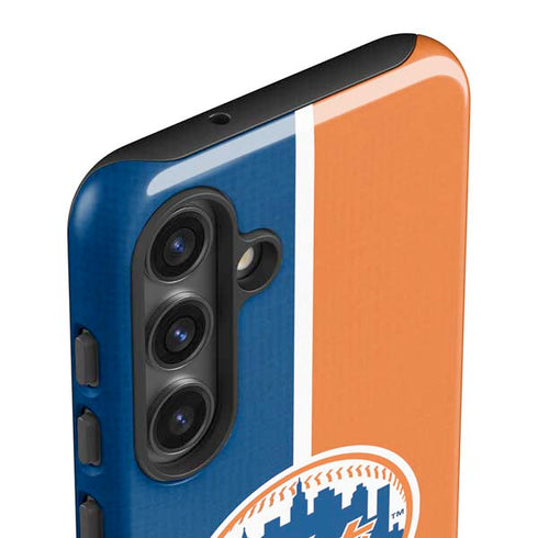 MLB New York Mets Split Galaxy S25 Plus Impact Case