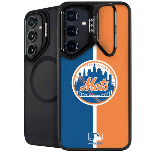 MLB New York Mets Split Galaxy S24 Plus Kickstand Case