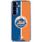 MLB New York Mets Split Galaxy S25 FE Clear Case