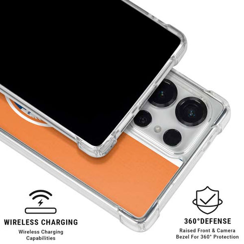 MLB New York Mets Split Galaxy S26 Ultra Clear Case