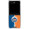 MLB New York Mets Split Galaxy Z Flip6 Clear Case