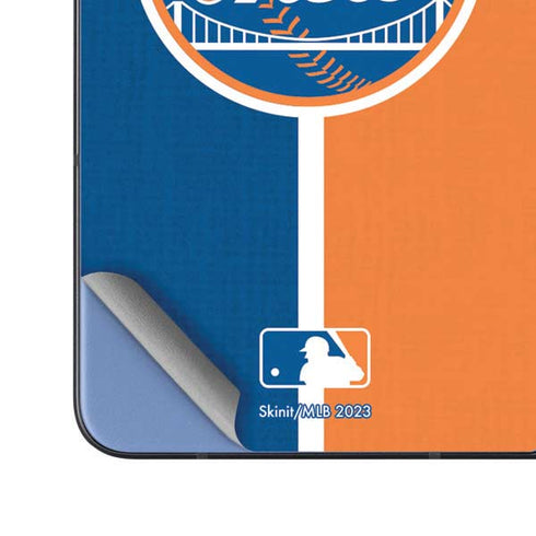 MLB New York Mets Split Galaxy Z Fold5 5G Skin