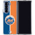 MLB New York Mets Split Galaxy Z Fold7 Clear Case