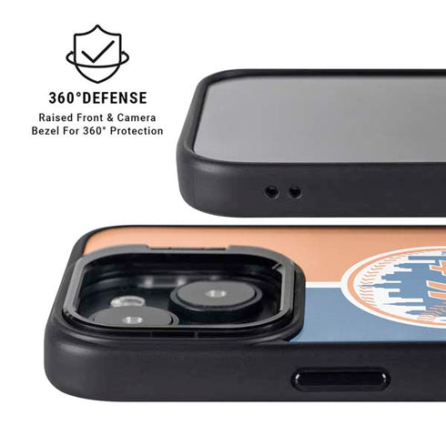 MLB New York Mets Split iPhone 13 Kickstand Case