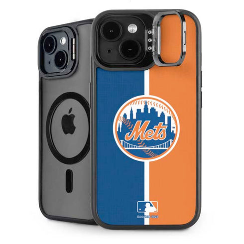 MLB New York Mets Split iPhone 14 Kickstand Case