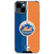 MLB New York Mets Split iPhone 15 Clear Case