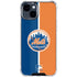 MLB New York Mets Split iPhone 15 Clear Case