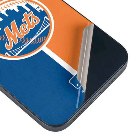 MLB New York Mets Split iPhone 15 Skin