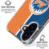 MLB New York Mets Split iPhone 16 Clear Case