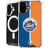 MLB New York Mets Split iPhone 16 MagSafe Case