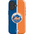 MLB New York Mets Split iPhone 16 Plus Magsafe Impact Case
