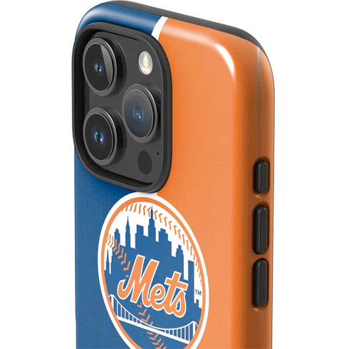 MLB New York Mets Split iPhone 16 Pro Max Impact Case