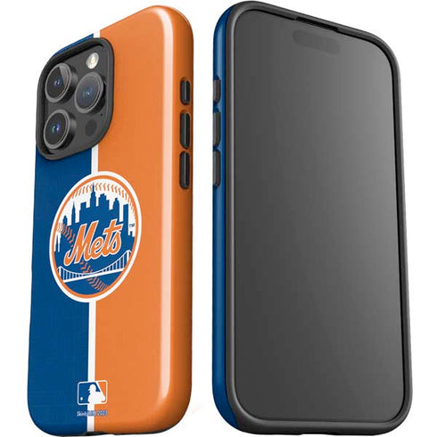MLB New York Mets Split iPhone 16 Pro Max Impact Case